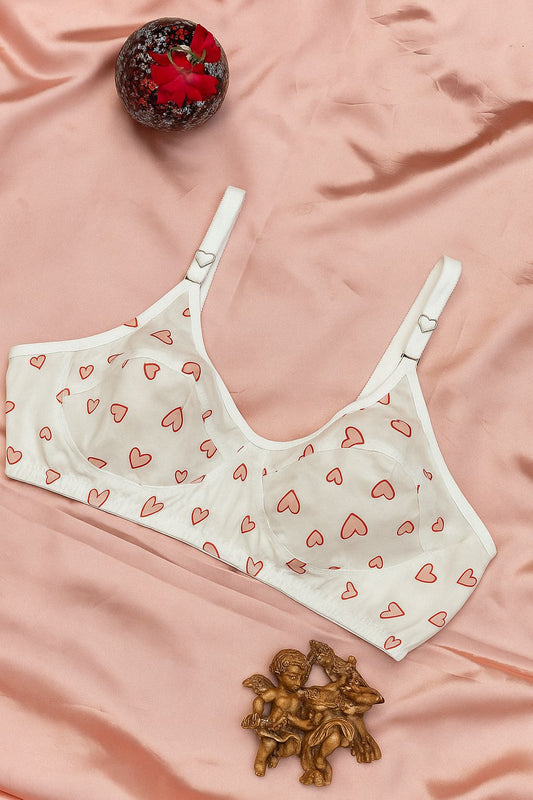 Printed Cotton Bra